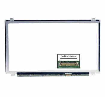 Dell original Laptop Screen 15.6' 30 pin WXGAHD LCD LED Widescreen 53MPX