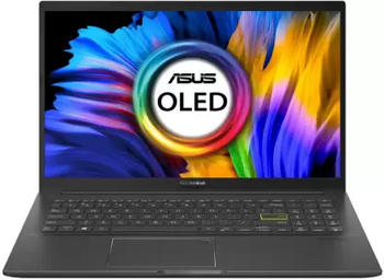 ASUS VivoBook K15 OLED (2022) Intel Core i3 11th Gen 1115G4 - (8 GB/SSD/256 GB SSD/Windows 10 Home) K513EA-L302TS Thin and Light Laptop  (15.6 inch, Indie Black, 1.80 kg, With MS Office)