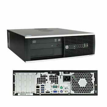 (Renewed) HP Elite 8300 SFF Small Form Factor Business Desktop Computer, Intel Quad-Core i7-3770 up to 3.9Ghz CPU, 8GB RAM, 256GB SSD, DVD, USB 3.0, Windows 10 Professional, Black