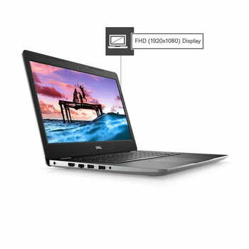 Dell Inspiron 3493 Intel 10th Gen i3-1005G1 14 inches(35cm) HD Thin and Light Laptop (4GB/1TB HDD/Windows 10 + MS Office/HD Graphics/Silver) D560193WIN9SE, 1.7Kg