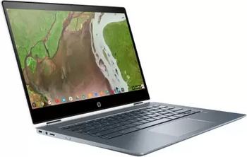 HP Chromebook X360 Intel Celeron N4120 14 inch(35.6 cm) Micro-Edge, Touchscreen, 2-in-1 Laptop (4GB RAM/64GB eMMC/Chrome OS/Intel UHD Graphics,1.49Kg), 14a-ca0506TU