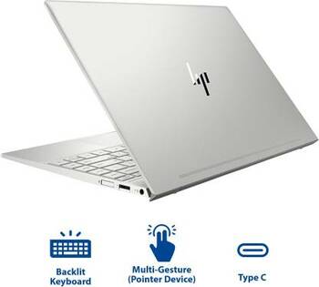 HP Envy 13 Intel Core i3 8th Gen 8130U - (4 GB/SSD/128 GB SSD/Windows 10 Home) 13-ah0042tu Thin and Light Laptop  (13.3 inch, Natural Silver, 1.21 kg)