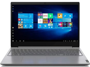 Lenovo V15 Intel Core i3 8th Gen 15-inch HD Thin and Light Laptop (4GB RAM/ 1TB HDD/ DOS/ Grey/ 1.85 kg), 81YD001KIH