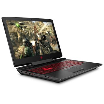 HP Omen 17.3-inch Gaming Laptop (7th Gen Intel i7 Processor/16GB DDR4 (2x8GB)/1TB HDD+256GB SSD/Windows 10/NVIDIA GTX 1070 8GB Graphics), Shadow Black