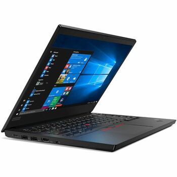 Lenovo ThinkPad E14 Intel Core i5 10th Gen 14-inch Full HD Thin and Light Laptop (8GB RAM/ 500GB HDD/Windows 10 Professional/Black/ 1.77 kg), 20RAS0T200