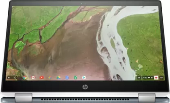 HP Chromebook X360 Intel Celeron N4120 14 inch(35.6 cm) Micro-Edge, Touchscreen, 2-in-1 Laptop (4GB RAM/64GB eMMC/Chrome OS/Intel UHD Graphics,1.49Kg), 14a-ca0506TU