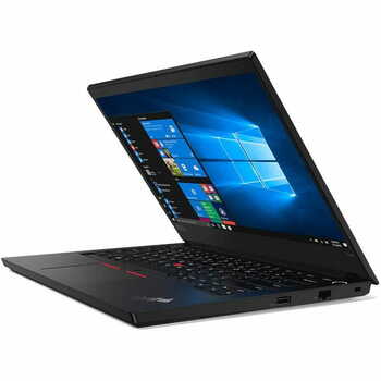 Lenovo ThinkPad E14 Intel Core i5 10th Gen 14-inch Full HD Thin and Light Laptop (8GB RAM/ 500GB HDD/Windows 10 Professional/Black/ 1.77 kg), 20RAS0T200