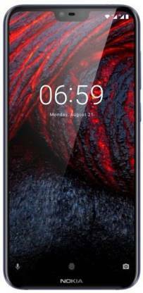 Nokia 6.1 Plus (Blue, 64 GB)  (6 GB RAM)