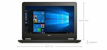 (Refurbished) Dell Latitude E7270 6th Gen Intel Core i7 Thin & Light FHD Laptop (16 GB DDR4 RAM/256 GB SSD/12.5" (31.8 cm) FHD/Windows 11/MS