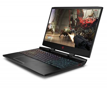 HP Omen 9th Gen Intel Core i5 9300 H Processor 15.6-inch FHD Gaming Laptop (8GB DDR-4/1TB HDD + 256GB SSD/Windows 10/NVIDIA GTX 1650 4GB/Shadow Black)