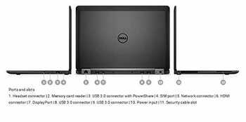 (Refurbished) Dell Latitude E7270 6th Gen Intel Core i7 Thin & Light FHD Laptop (16 GB DDR4 RAM/256 GB SSD/12.5" (31.8 cm) FHD/Windows 11/MS