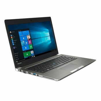 (Refurbished) Toshiba Dynabook Laptop R73T Intel Core i5 - 6300u Processor, 4 GB Ram & 256 GB ssd, Win10, 13.3 Inches Premium Ultralight (1.35Kg) Business Notebook Computer (Black)