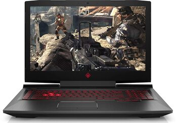 HP Omen 17.3-inch Gaming Laptop (7th Gen Intel i7 Processor/16GB DDR4 (2x8GB)/1TB HDD+256GB SSD/Windows 10/NVIDIA GTX 1070 8GB Graphics), Shadow Black