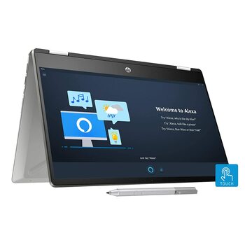 HP Pavilion x360 Core i5 10th Gen 14-inch FHD 8GB/1TB HDD + 256GB SSD/2GB Graphics