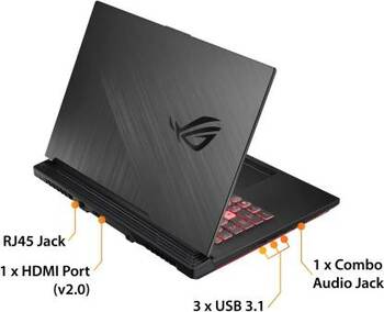 Asus ROG Strix G Core i5 9th Gen - (8 GB/1 TB HDD/256 GB SSD/Windows 10 Home/4 GB Graphics/NVIDIA Geforce GTX 1650/60 Hz) G531GT-BQ024T Gaming Laptop  (15.6 inch) UNBOX