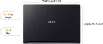 acer Aspire 7 Ryzen 5 Hexa Core 5500U - 8 GB/512 GB SSD A715-42G