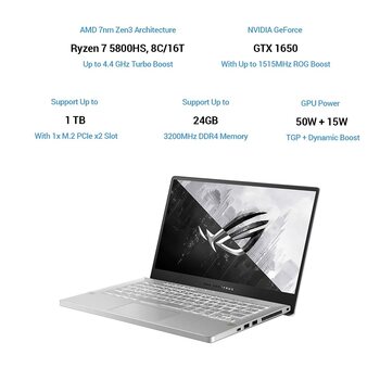 ASUS ROG Zephyrus G14 (2021), 8GB/512GB SSD GA401QH-BM070TS