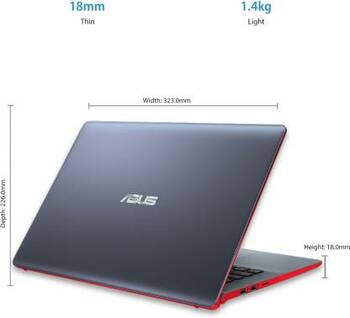 Asus VivoBook S Series Core i5- (8 GB/1 TB HDD/256 GB SSD/Windows 10 Home) UNBOX