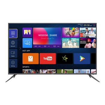 TV, Monitor  (55 INCH) 1GB 8GB 4K Ultra HD Smart TV with IPS Panel HiLaptop