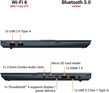 ASUS Vivobook Pro 14 OLED (2021) i5 11th Gen 16 GB/512 GB SSD