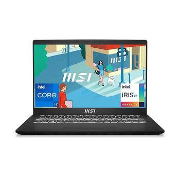 MSI Modern 14, Intel 13th Gen. i7-1355U, 16GB/512GB NVMe SSD/Windows 11 Home