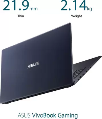 ASUS VivoBook Gaming Core i5 9th Gen 8 GB + 32 GB Optane/512 GB SSD F571GT-AL319T