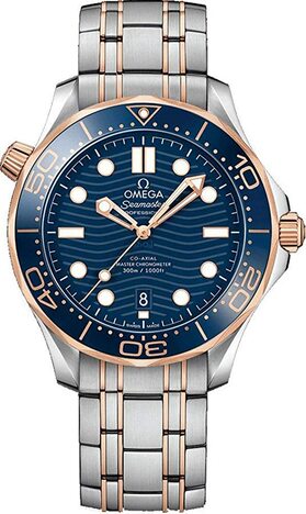 Omega Seamaster Blue Dial 18k