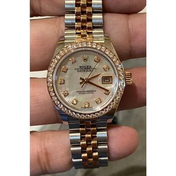 Rolex Datejust MOP Diamond Couple Watches