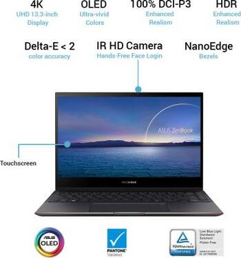 ASUS ZenBook Flip S OLED Core i7 11th Gen 16 GB/1 TB SSD UX371EA-HL701TS