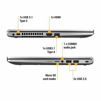 ASUS VivoBook AMD Quad Core Ryzen 5 4GB RAM/256GB SSD