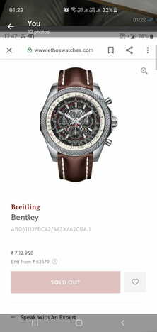 Bentley chrono original unbox model breitling limited edition ab061112 watch