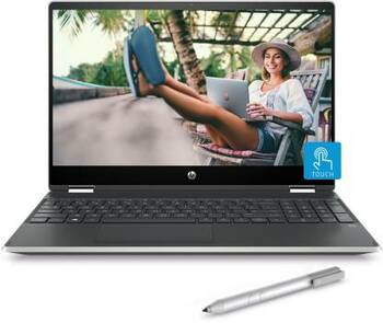 HP Pavilion x360 Intel Core i3 8th Gen 8130U - (4 GB/Hybrid/1 TB HDD/8 GB SSD/Windows 10 Home) 14-cd0077TU 2 in 1 Laptop  (14 inch, Natural Silver, 1.68 kg, With MS Office)