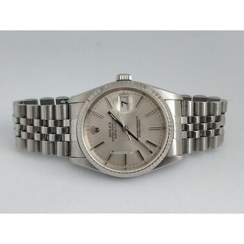 Rolex Datejust Steel & White Gold Fluted Bezel 36MM