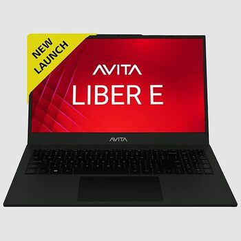 AVITA Liber E 12th Gen Intel core i3 Upto 4.40 GHz 8GB RAM 512GB SSD Expandable Upto 2TB